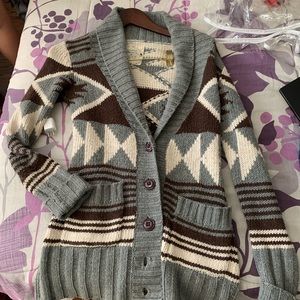 Knit cardigan